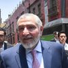 Imagen de Alejandro Murat, y Adan Augusto López, senadores de Morena, durante su llegada a Palacio Nacional previo a la reunión que sostendrá Claudia Sheinbaum, presidenta de México, con legisladores del Congreso de la Unión en la que se presentará una evaluación del pasado periodo de sesiones ordinario.