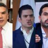 Alejandro Moreno, Jorge Romero y Jorge Álvarez Maynez critican a Morena