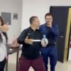 videos muestran el momento de la presunta fiesta en las oficinas oficiales