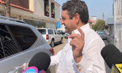 "Andy" López Beltrán, hijo de AMLO, evitó a la prensa en Tabasco, luego de destaparse para una diputación federal