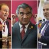 Imagen de los gobernadores: Alfonso Durazo, Américo Villarreal y Alfredo Ramírez, quienes estaría dentro de los futuros mandatarios acusados por EUA de supuestos nexos con el crimen organizado.