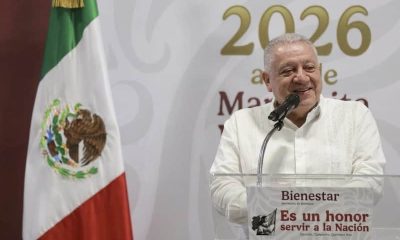 Rafael Marín Mollinedo oficializó su intención de participar en el proceso interno de Morena para definir a quien será candidato a la gubernatura en Quintana Roo rumbo al proceso político de 2027.