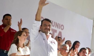 Imagen de Andrés Manuel López Beltrán, quien buscará ser diputado federal por Tabasco, y según reportes periodísticos, buscará ser gobernador interino de la entidad.