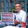 Alejandro "Alito" Moreno, líder nacional del PRI con cartel de Morena