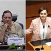 Lilly Téllez, senadora, y Guadalupe Taddei, presidenta del INE