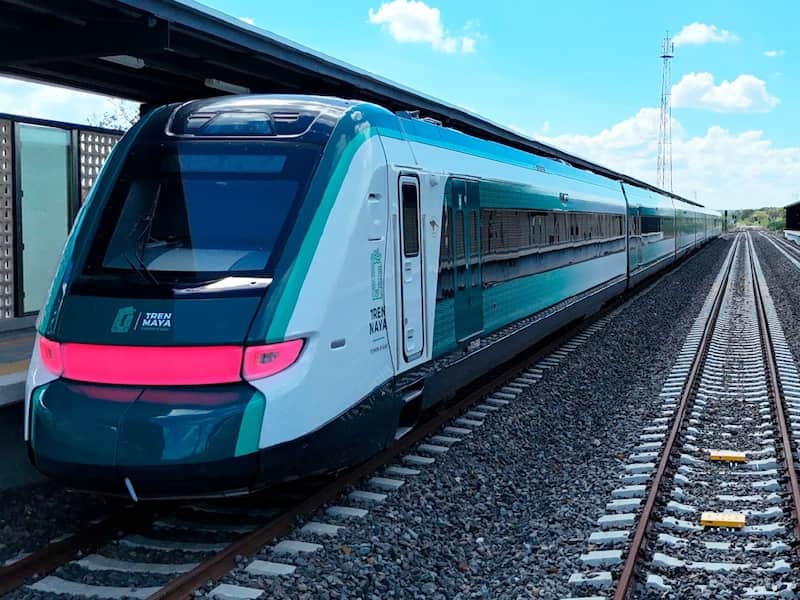 Imagen del Tren Maya, la mega de AMLO, que incrementó sus pérdidas financieras en un 43.9% durante el primer trimestre de 2026 .
