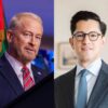 El canciller Roberto Velasco y el embajador de Estados Unidos en México, Ronald Johnson refuerzan relación biltaral de México con EUA