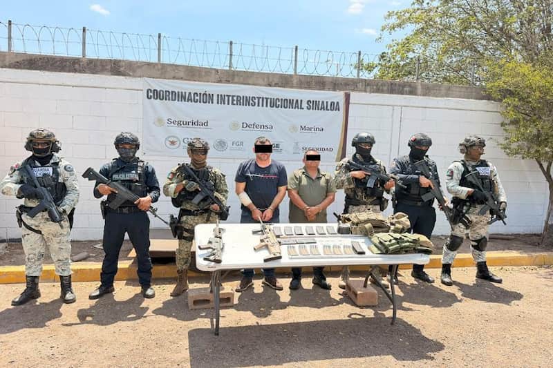 Detención en Sinaloa del 'Güero Pink'