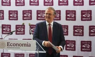 Marcelo Ebrard Casaubon, secretario de Economía, anunció el inicio de las conversaciones en torno al T-MEC.