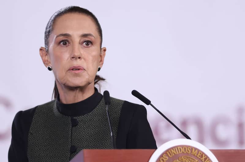Claudia Sheinbaum Pardo, presidenta de México, encabezó la conferencia