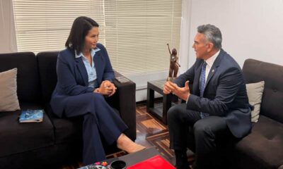 Alejandro Moreno y Keiko Fujimori
