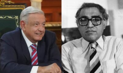AMLO y Carlos Monsiváis