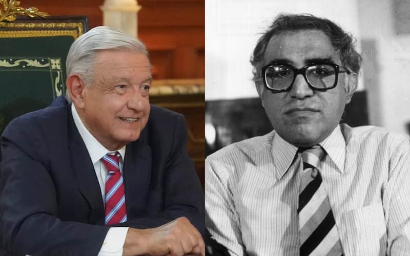AMLO y Carlos Monsiváis