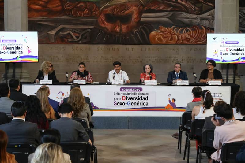 Se realizó el conversatorio “Criterios jurisdiccionales por la diversidad sexo-genérica” en la Suprema Corte de Justicia de la Nación (SCJN)