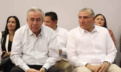 Rubén Rocha Moya y Adán Augusto López son acusado de presuntos vínculos con el crimen  organizado.