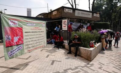 Protestas CNTE en la SEP