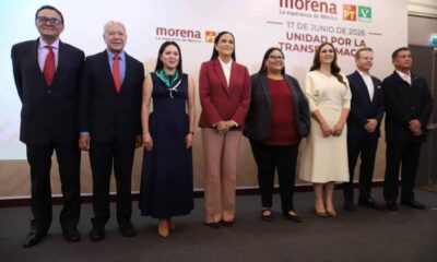 Ariadna Montiel, Citlalli Hernández en conferencia