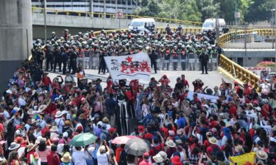 Marcha de maestros de la CNTE y otros colectivos podría afectar la inauguración del Mundial