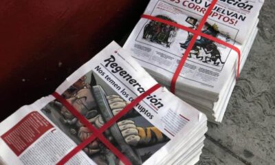 Empresa que imprime el periódico  Periódico Regeneración tiene contratos con la Secretaría de Bienestar