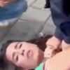 La detención de una mujer en el Parque Intermunicipal de San Andrés Cholula