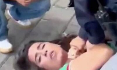 La detención de una mujer en el Parque Intermunicipal de San Andrés Cholula