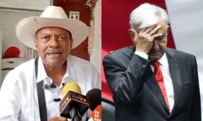 Lucio Isidro prepara una protesta afuera de la residencia del expresidente Andrés Manuel López Obrador por el asesinato de su hijo en Tabasco