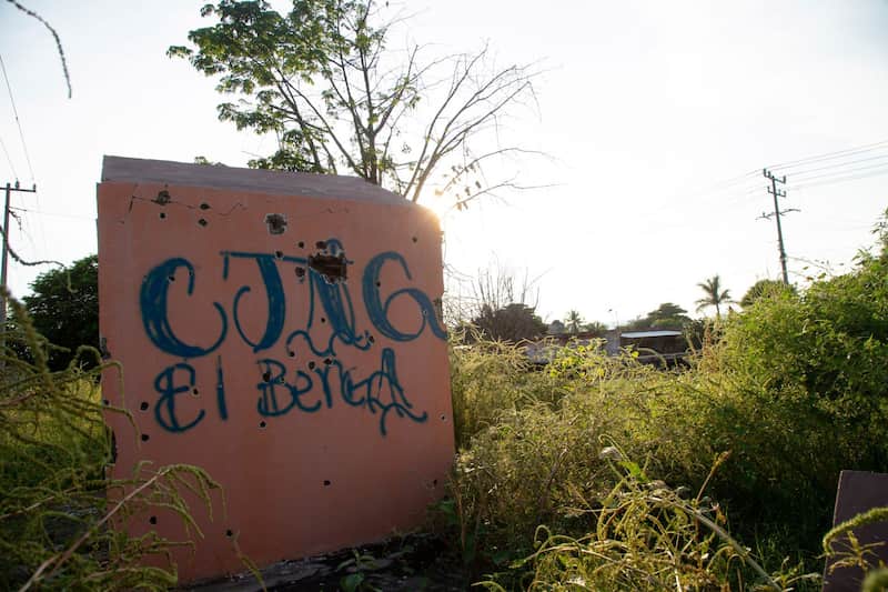 Aspectos que evidencian la presencia del CJNG en localidades de tierra caliente en Michoacán.