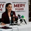 La diputada federal de Morena, Mery Pozos celebra el festejo del Mundial en Guadalajara
