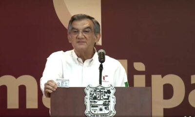 Américo Villarreal, gobernador de Tamaulipas con su visa
