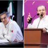 Américo Villarreal, gobernador de Tamaulipas, y Alfonso Durazo, gobernador de Sonora