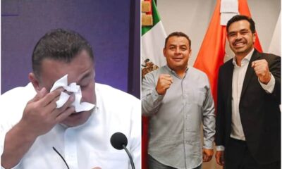 Erubiel Alonso anunció su salida de la militancia priista entre lágrimas, previo a incorporarse a MC.