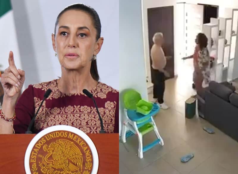 Claudia Sheinbaum expresa su respaldo a la esposa del exdirector de Pemex, Víctor Rodríguez Padilla tras denunciar violencia doméstica  y le pidió que denuncie