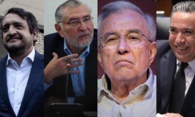 Andy López, Adán Augusto López, Rubén Rocha y Enrique Inzunza, señalados por presuntos nexos con la criminalidad organizada