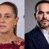 Claudia Sheinbaum y Abelardo de la Espriella