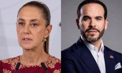 Claudia Sheinbaum y Abelardo de la Espriella