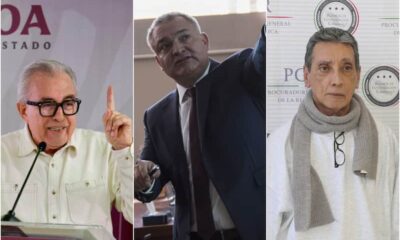 Rubén Rocha Moya, Genaro García Luna, Mario Villanueva