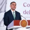 Omar García Harfuch, titular de SSPC en tribuna de la Mañanera