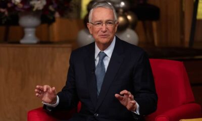 El presidente de Grupo Salinas, Ricardo Salinas Pliego tuvo una entrevista con la conductora Adela Micha