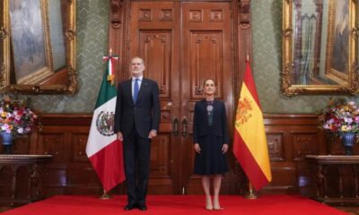 Encuentro entre Sheinbaum y el rey Felipe VI