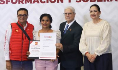 Montserrat Caballero, exalcaldesa de Tijuana y Jaime Bonilla, exgobernador de Baja California