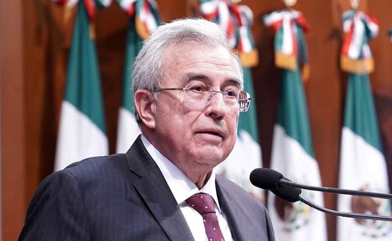El Gobernador con licencia de Sinaloa, Rubén Rocha Moya y 9 funcionarios de su gobierno son acusados de narcotráfico por EUA